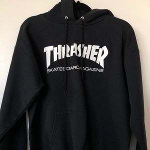 Men’s Black Thrasher Magazine Hoodie